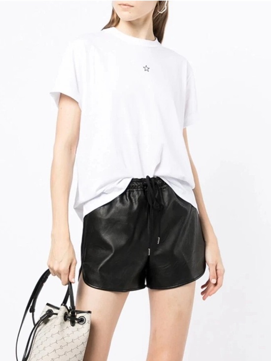 Stella McCartney Tops - Stella McCartney Embroidered mini star T-shirt